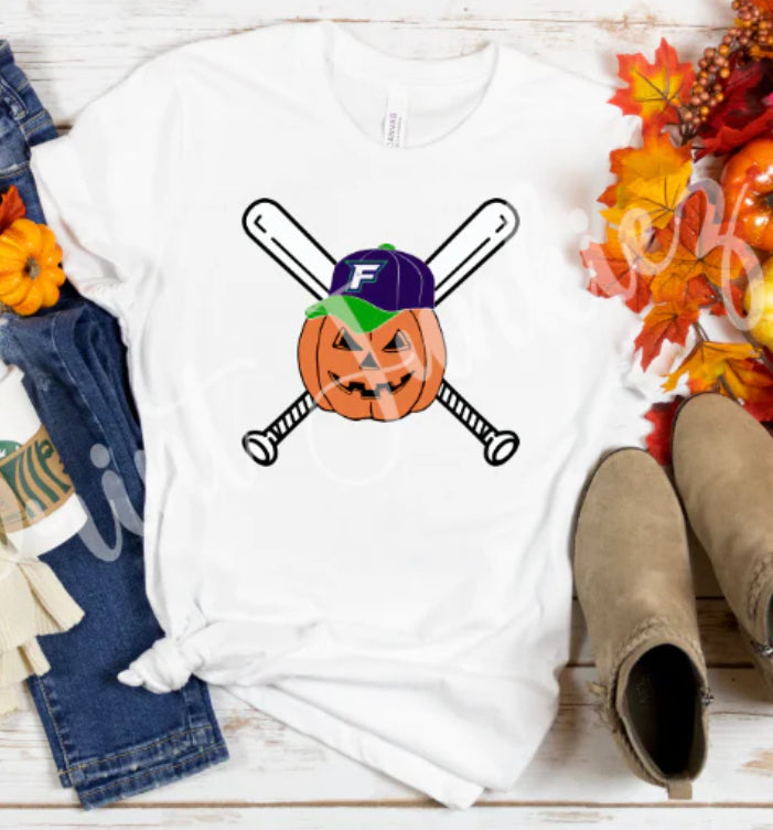 Flatline pumpkin (can be custom hat)
