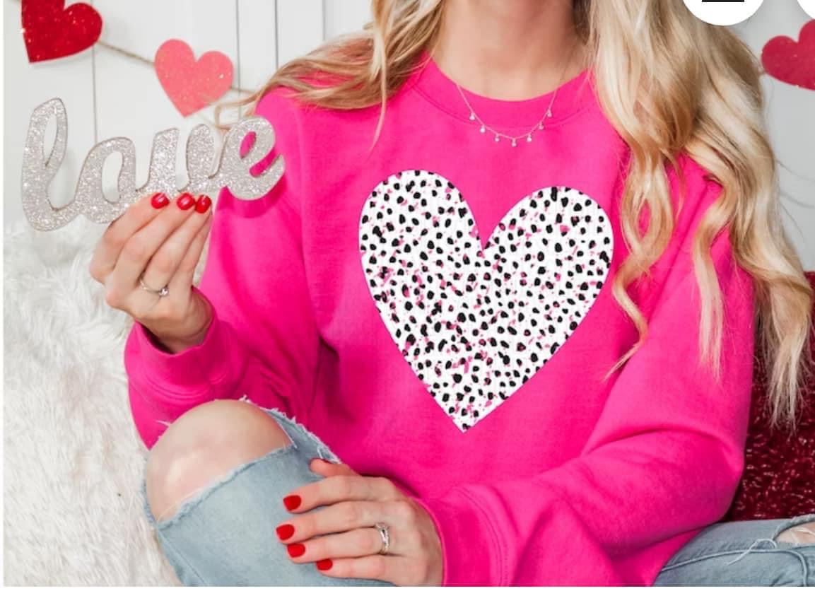 Dalmatian heart