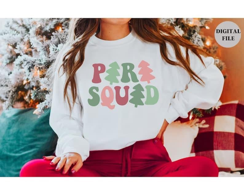PARA SQUAD Holiday Retro Christmas Font