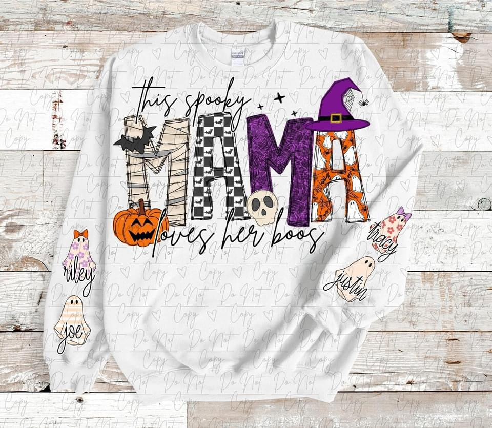 Spooky Mama w/names