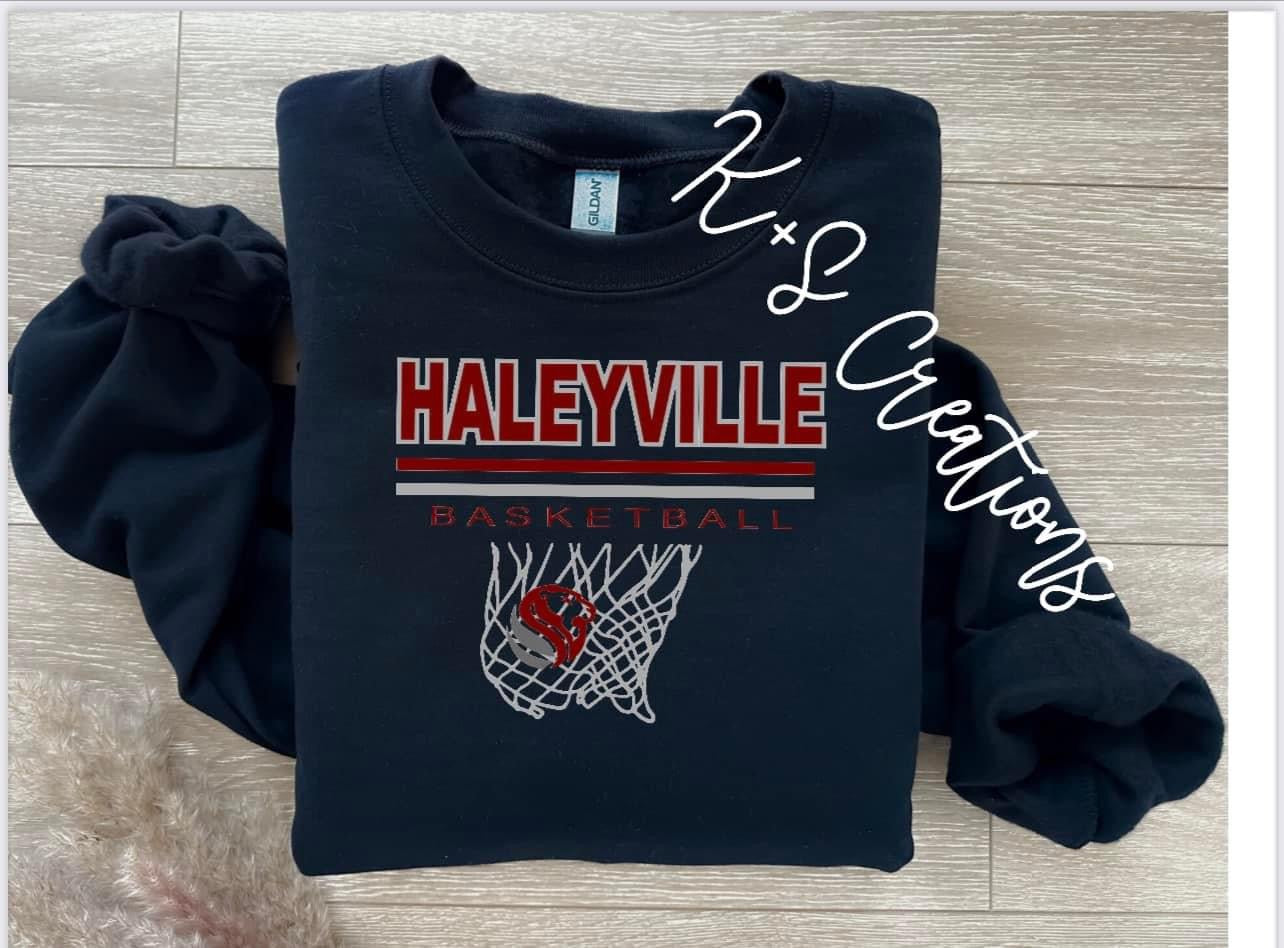 Haleyville basketball net