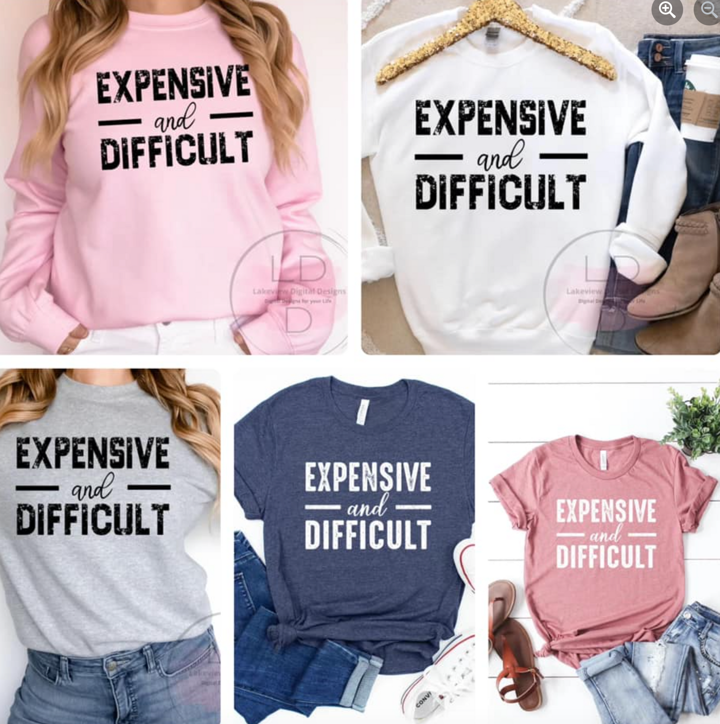 Expensive and Difficult