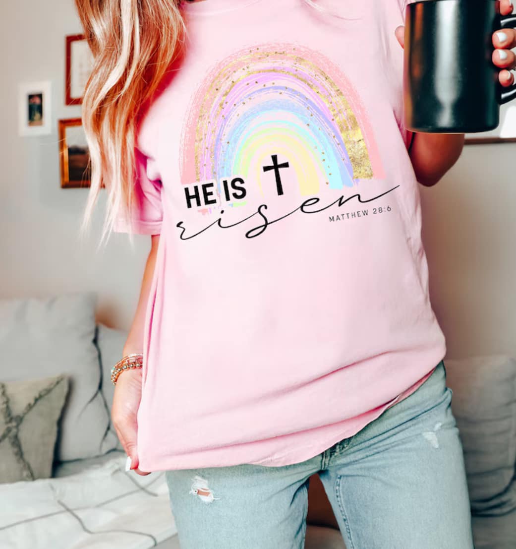 HE IS RISEN RAINBOW