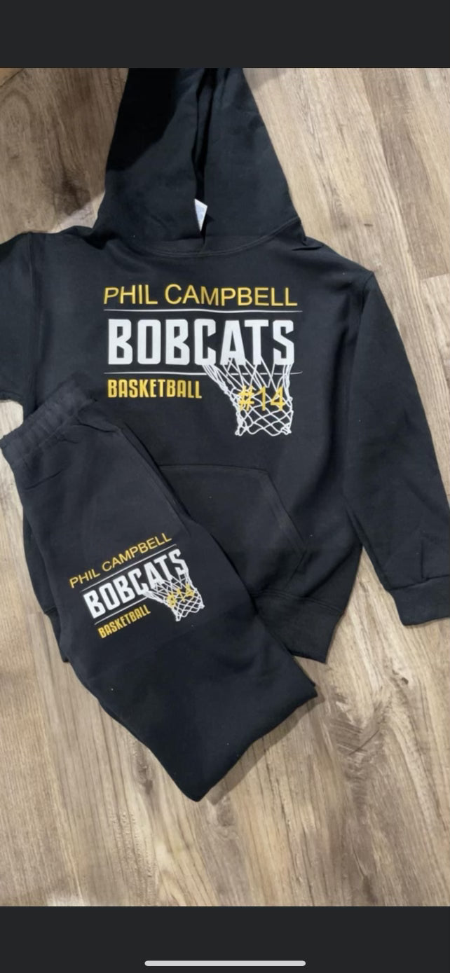 Phil Campbell Bobcats Sweatsuit Set