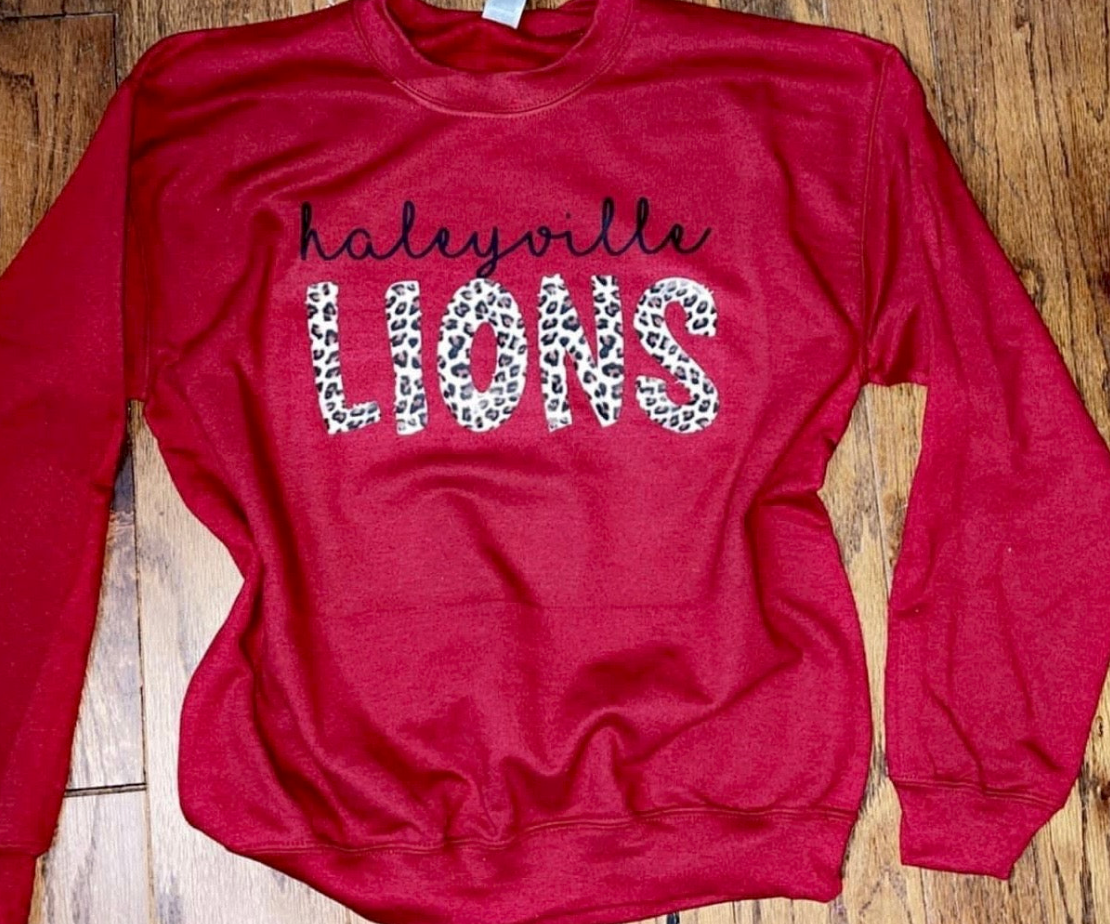 Haleyville Lions Leopard Font