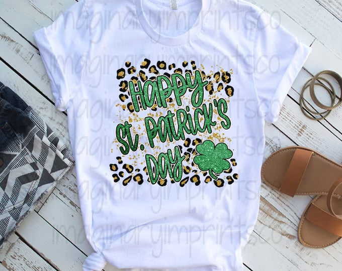 Happy St. Patrick’s Day leopard