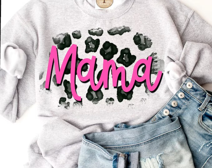 Mama leopard