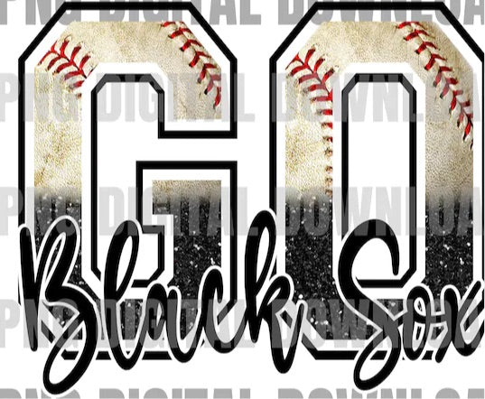 Go black Sox baseball