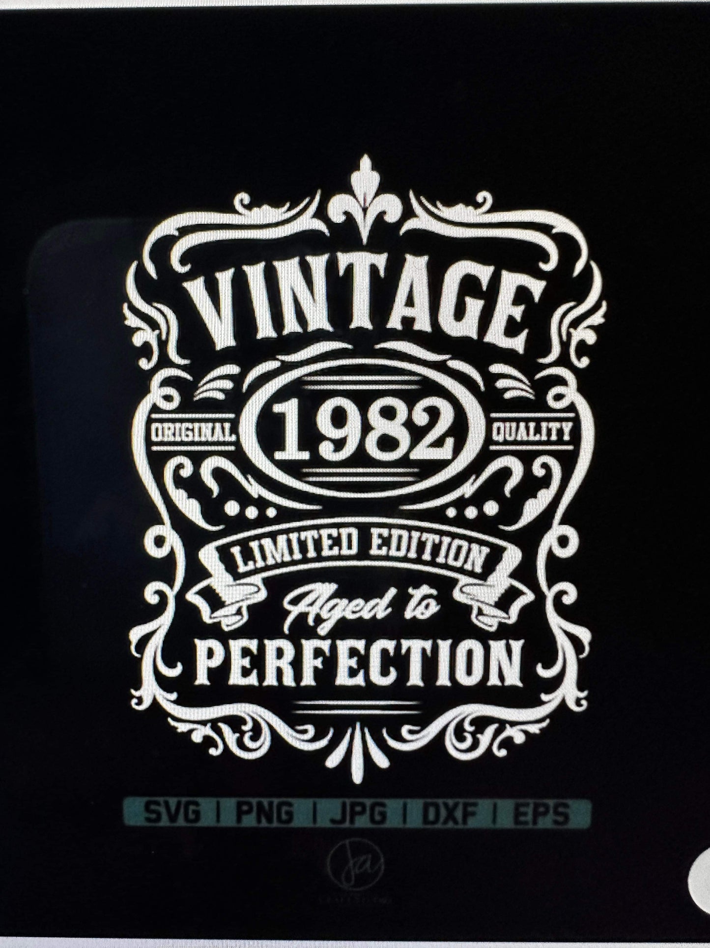 Vintage since aged to perfection