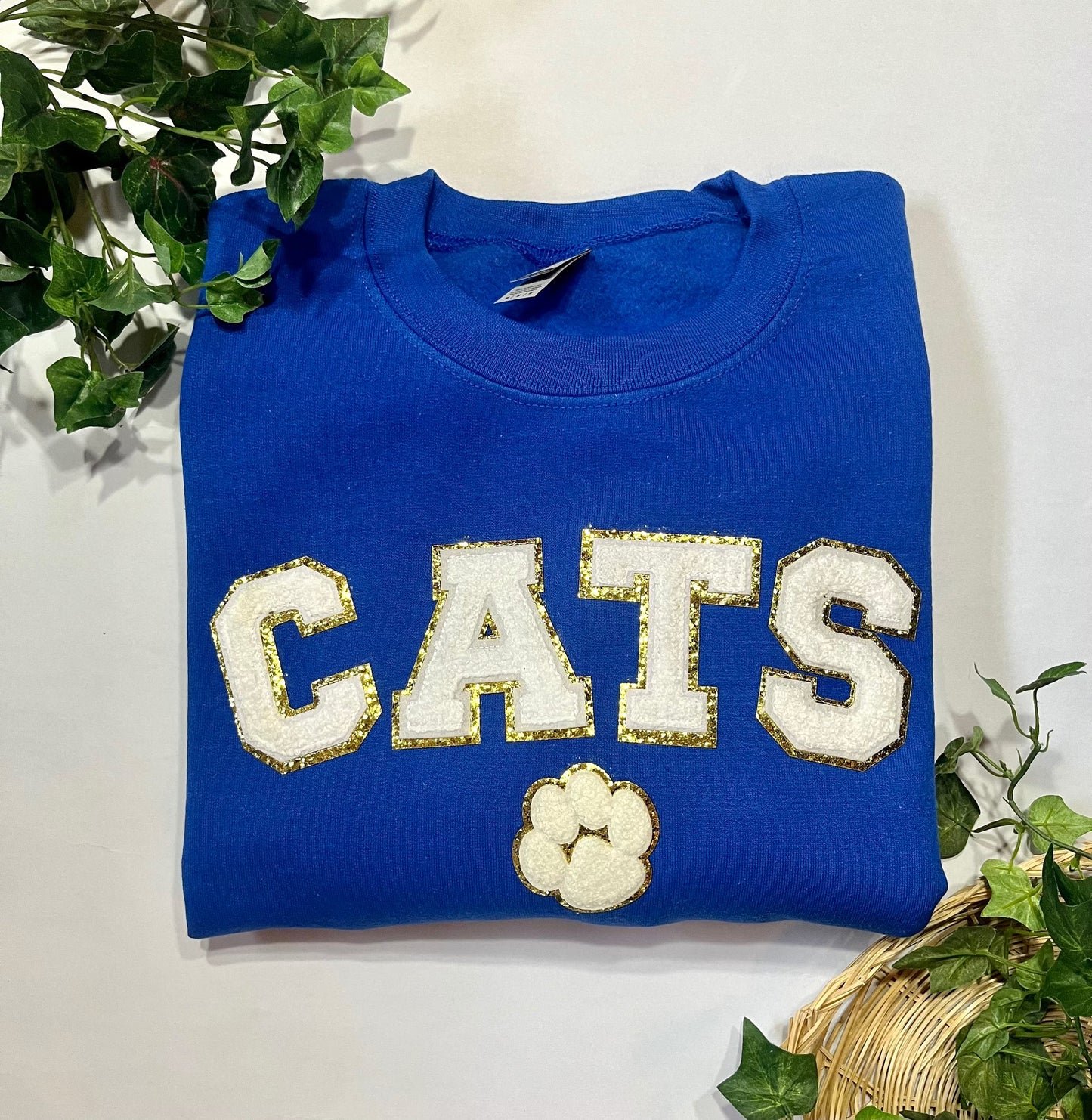 CATS Chenille Patch Top