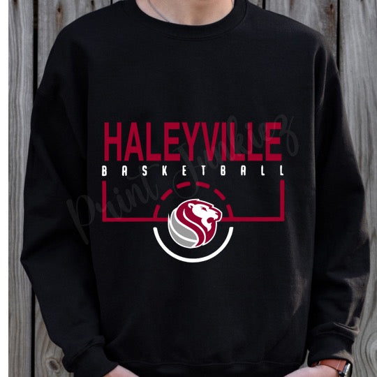 Haleyville basketball square