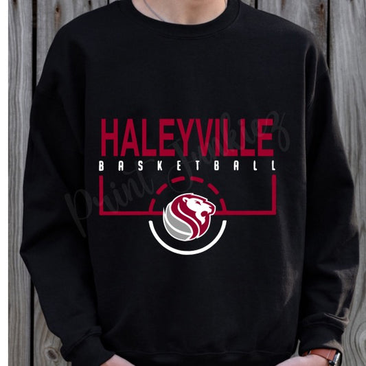 Haleyville basketball square