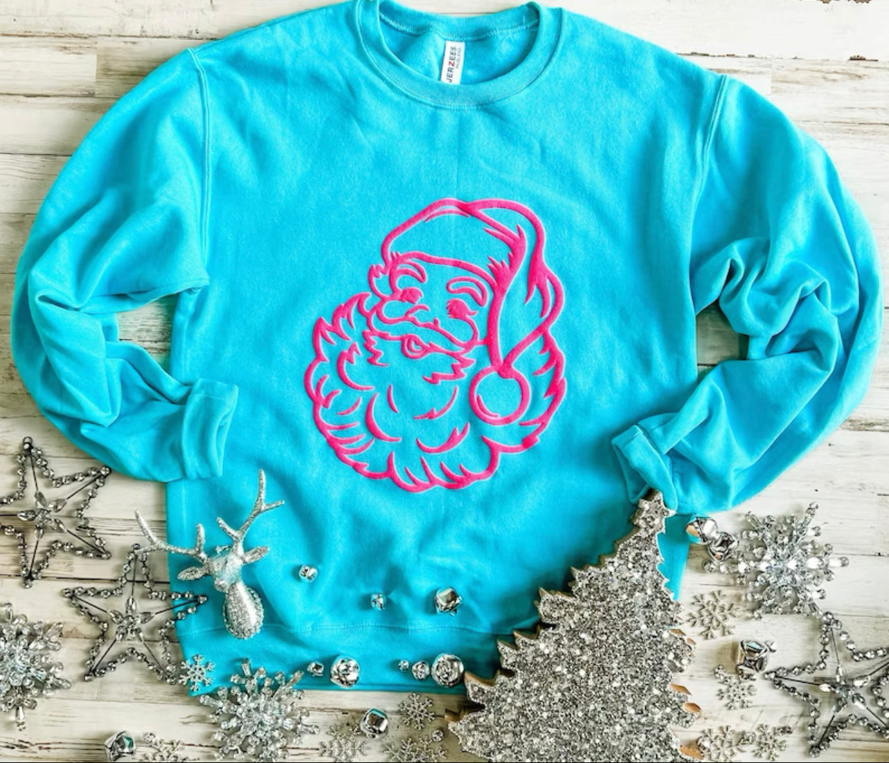 Puff vinyl retro Santa