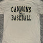 Cannons baseball distressed