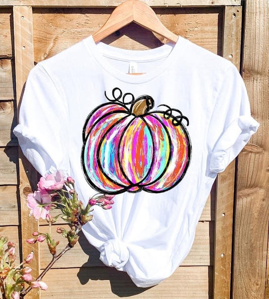 Painted pumpkin