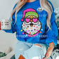 Faux glitter Santa
