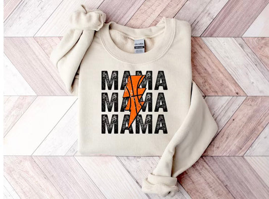 Basketball Mama lightning bolt