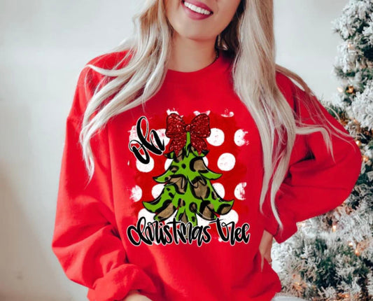 Oh Christmas Tree leopard