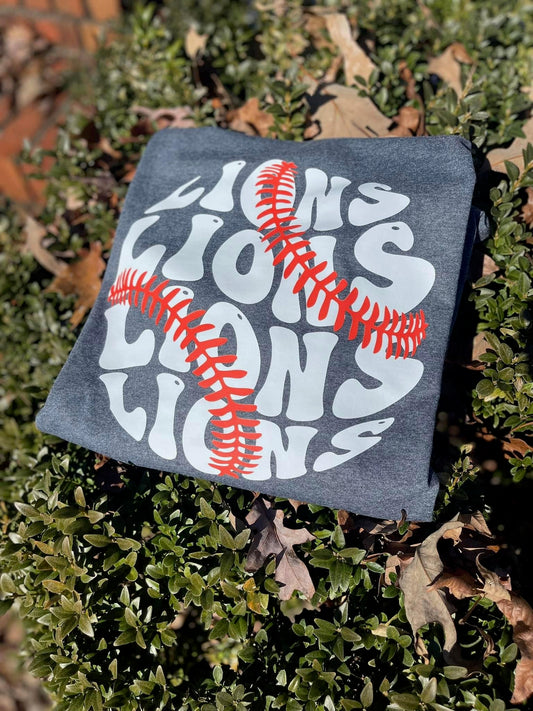 Lions baseball shape