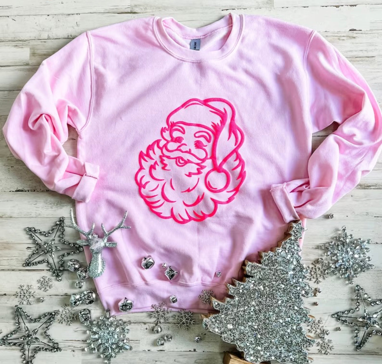 Puff vinyl retro Santa