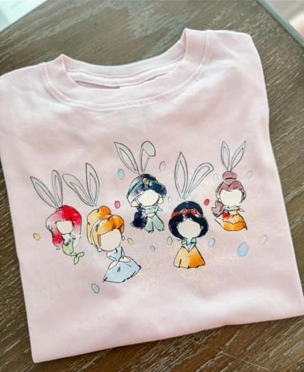 Princess bunnies Easter