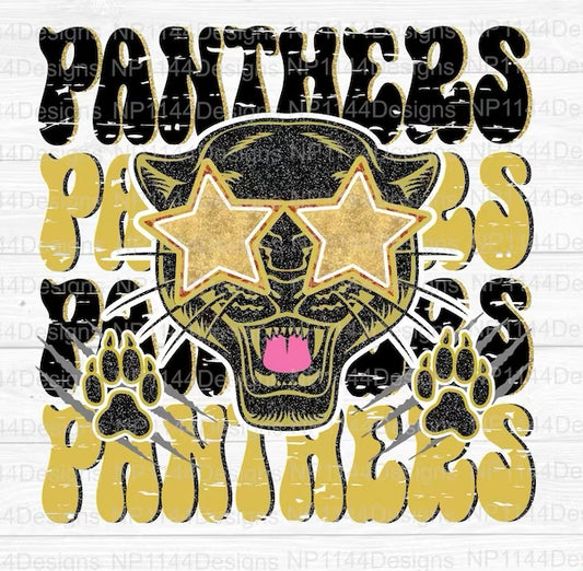 Panthers preppy mascot