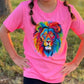 Neon lion head