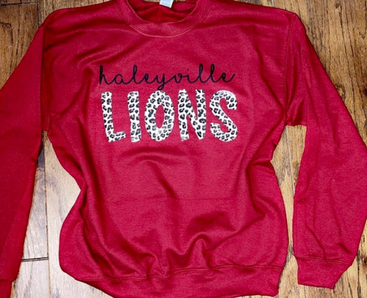 Panthers black/gold leopard