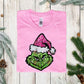 Faux Glitter grinch