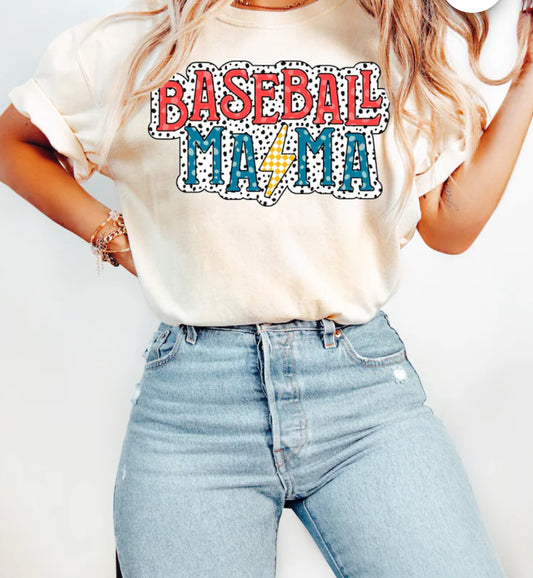 Baseball mama Dalmatian