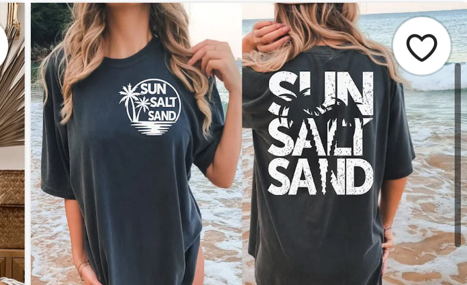 Sun salt sand