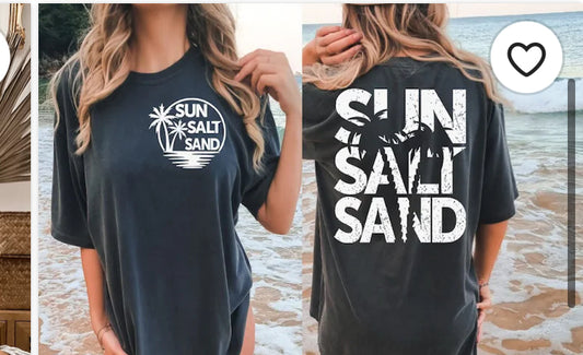 Sun salt sand