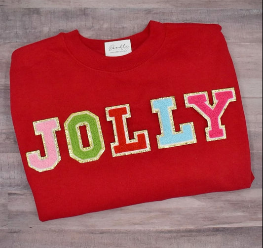 JOLLY chenille patch