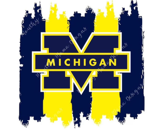 Michigan paint strokes