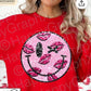 Glitter valentine smiley