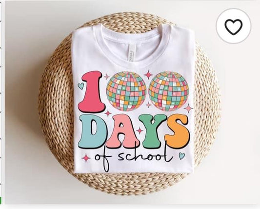 100 days of school disco