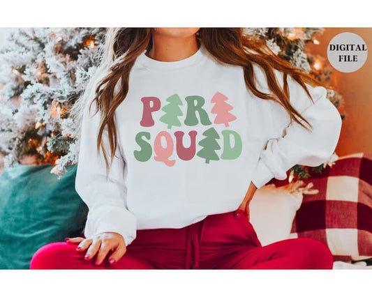 PARA SQUAD Holiday Retro Christmas Font