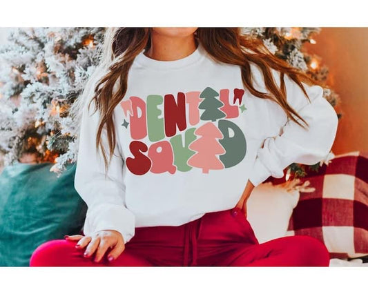 DENTAL SQUAD Holiday Retro Christmas Font