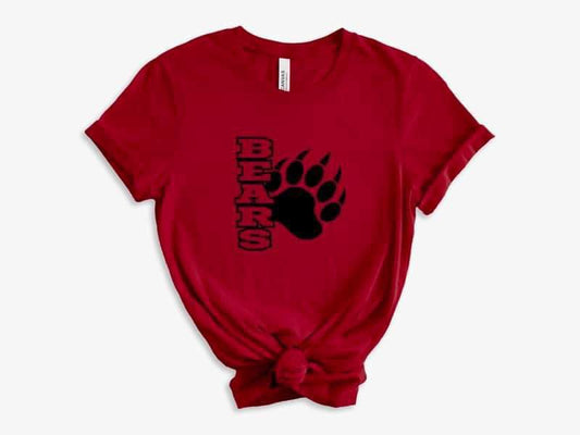 Bears paw print
