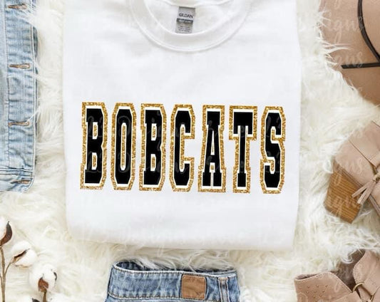 Bobcats Faux Chenille
