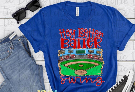 Hey batter batter field