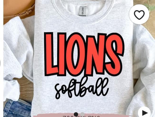 Lions softball