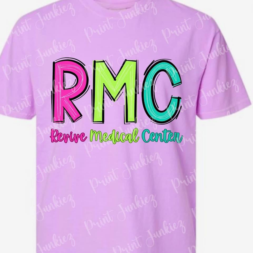 Custom colorful block font