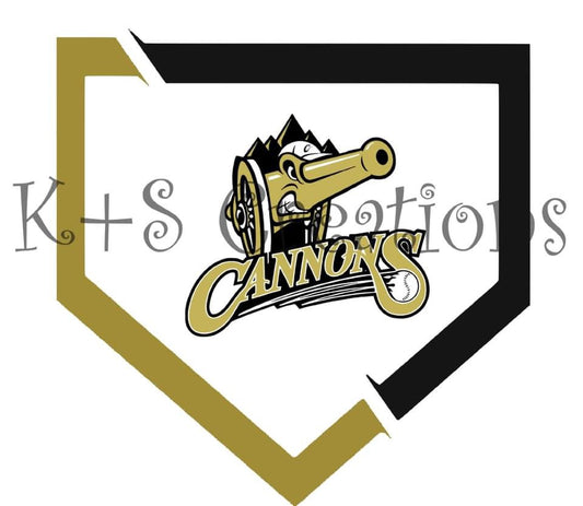 Cannons baseball home plate