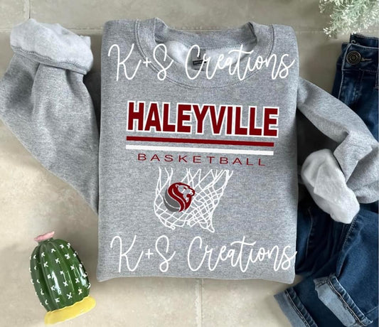 Haleyville basketball net