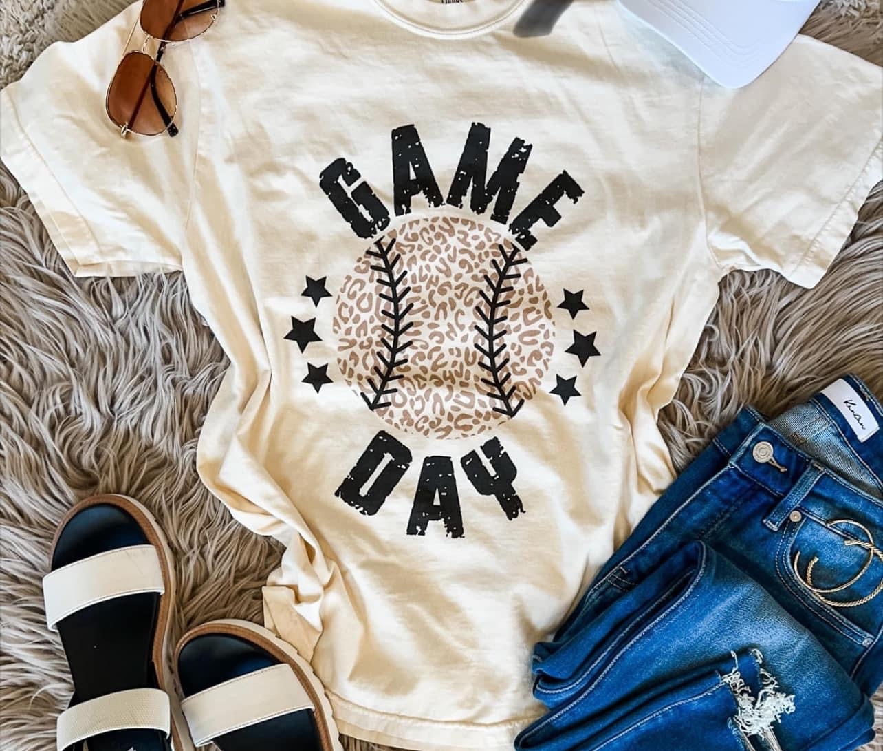 Game day leopard