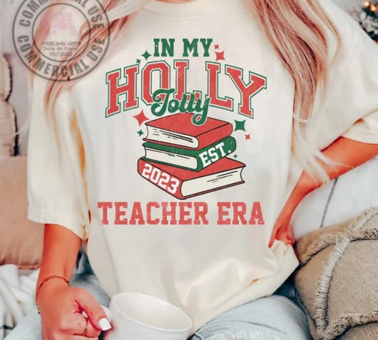 In My Holly Jolly Teacher Era