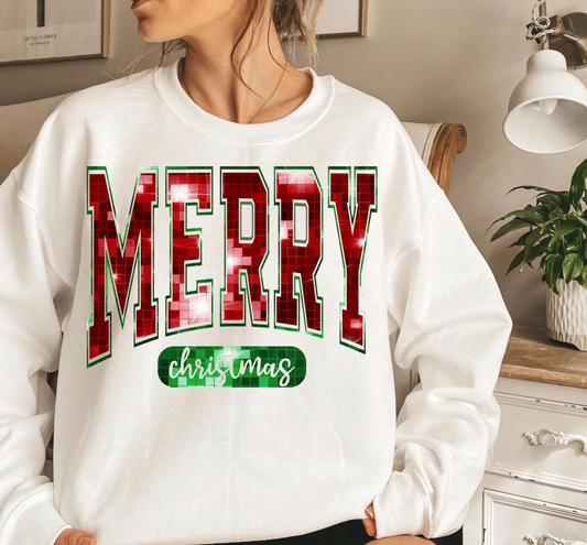 Metallic Merry Christmas