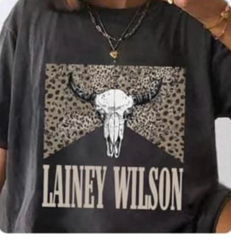 Leopard Lainey Wilson Cow Skull