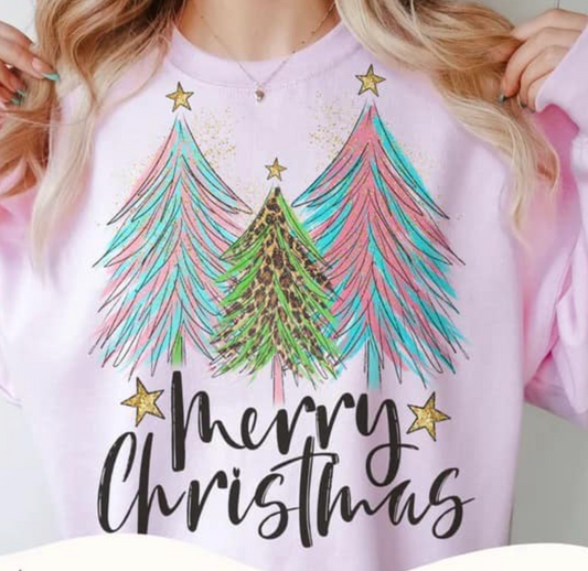 Merry Christmas Bright Trees